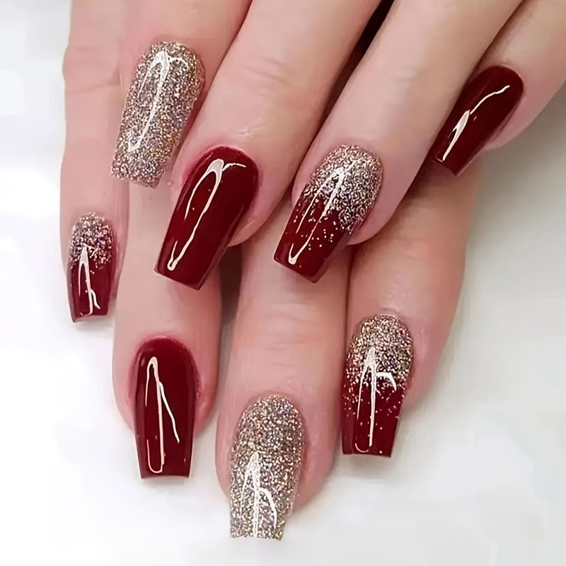 matte velvet nails