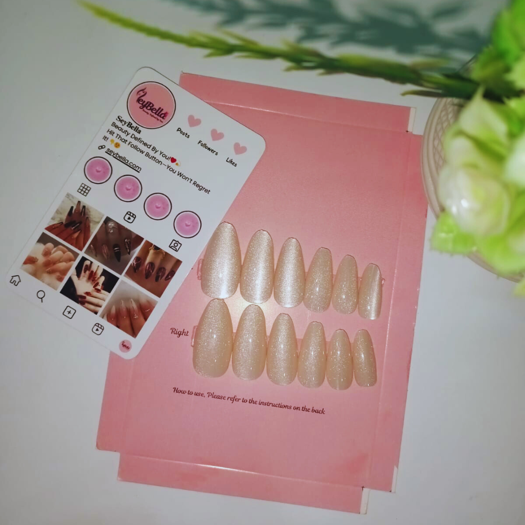 acrylic nails glossy