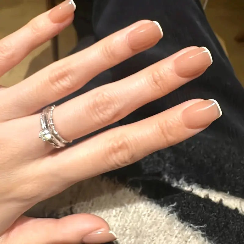 short french nails images