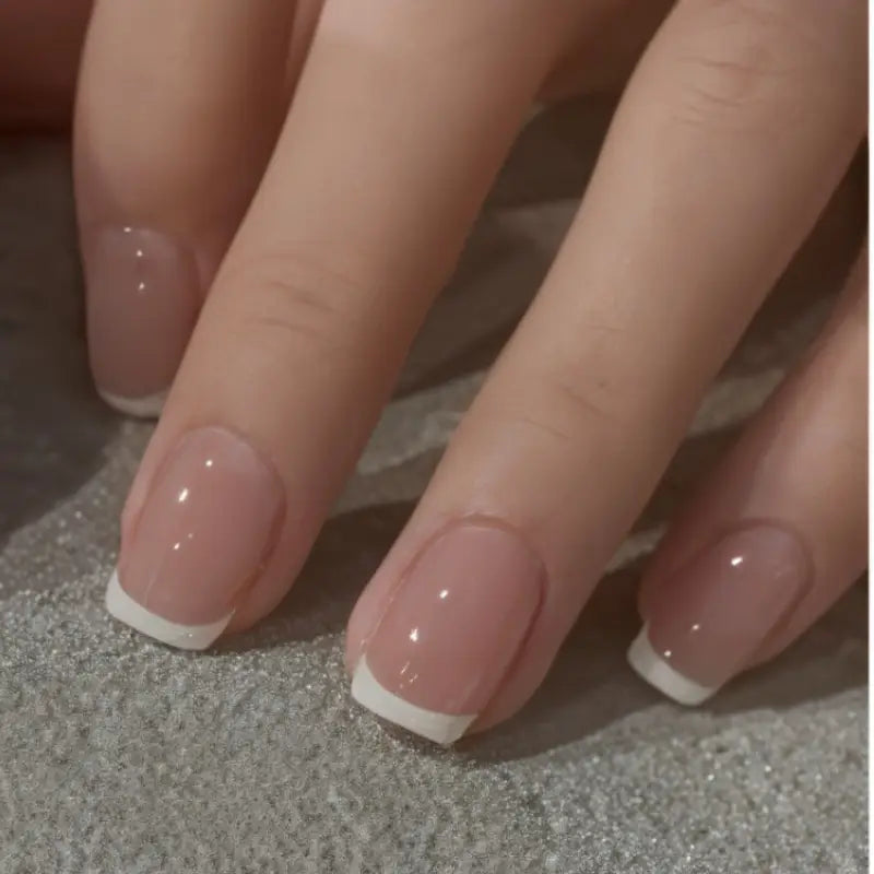 short french nails images